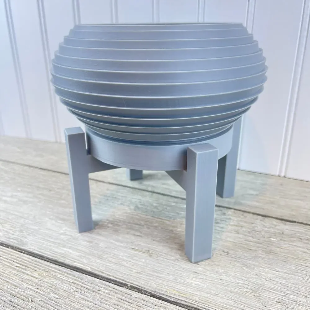 Indoor Planter Pot, The Frons Planter Pot, Planter Tray and Stand